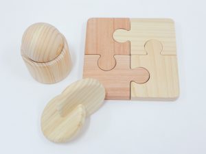 Set 3 wooden products