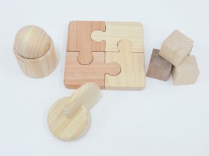 Set 3 wooden products