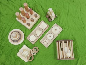 Set 7 wooden products
