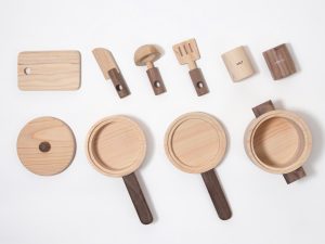 Wooden Food Set for Kids