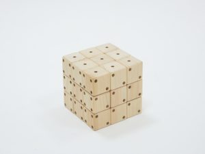 Wooden Rubik Cube for Kids