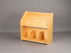 Wooden Bookshelf for Kids