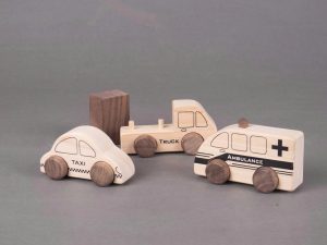 Wooden Vehicle Toy Series